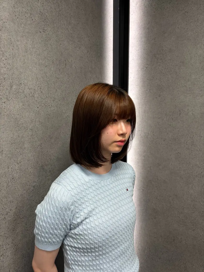 ミディアム 窪田 琉空のヘアスタイル