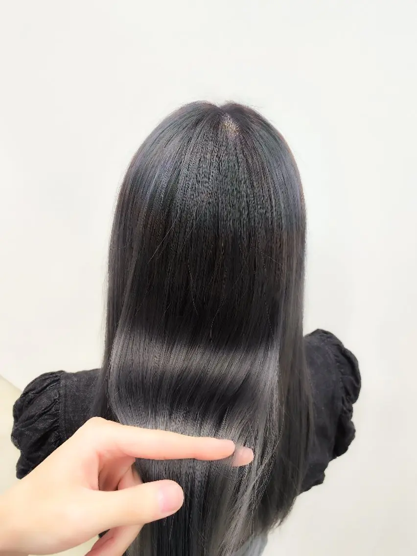 ロング 髪質改善 角谷 貫太郎のヘアスタイル
