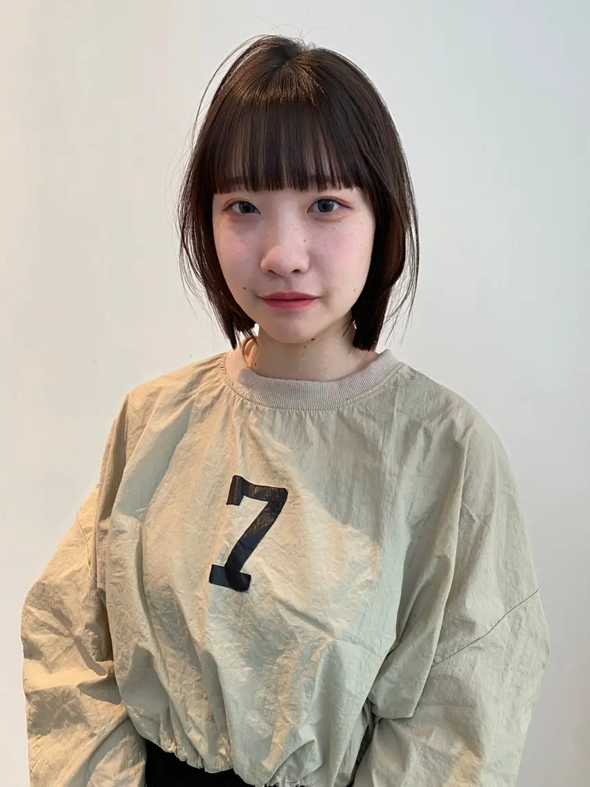 ショート カラー ボブ カット トリートメント mai / linoah˚✧のヘアスタイル