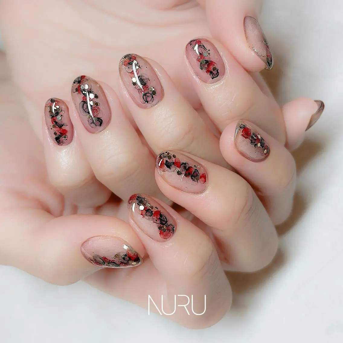 ネイル ハンドネイル NURU NAIL ヌルネイル新宿のネイルデザイン