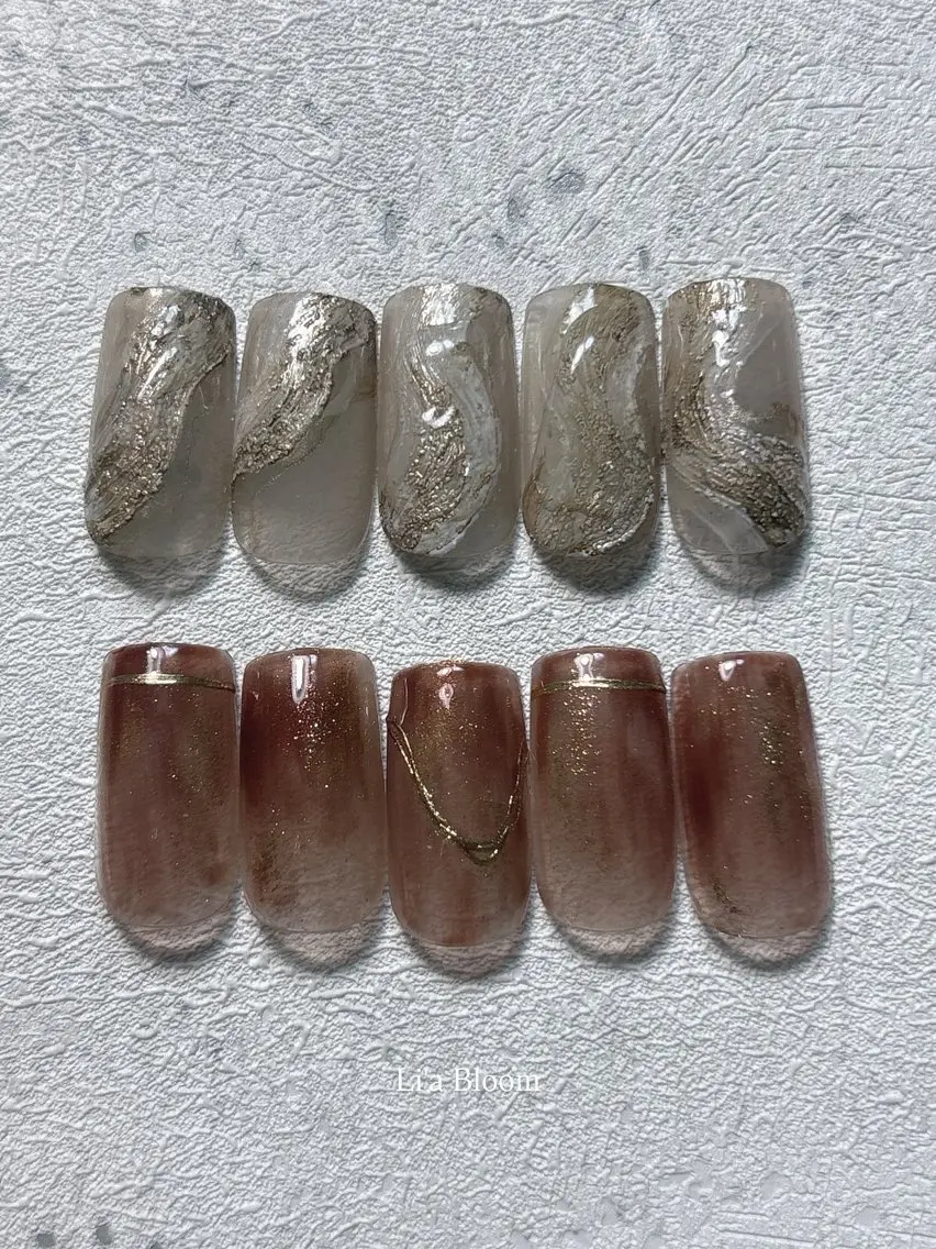 ネイル ハンドネイル 🦋🤍 madoka🤍のネイルデザイン