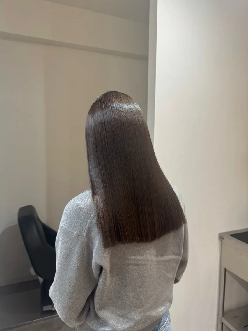 ロング カラー トリートメント 大人な抜け感レイヤー remi🖤のヘアスタイル