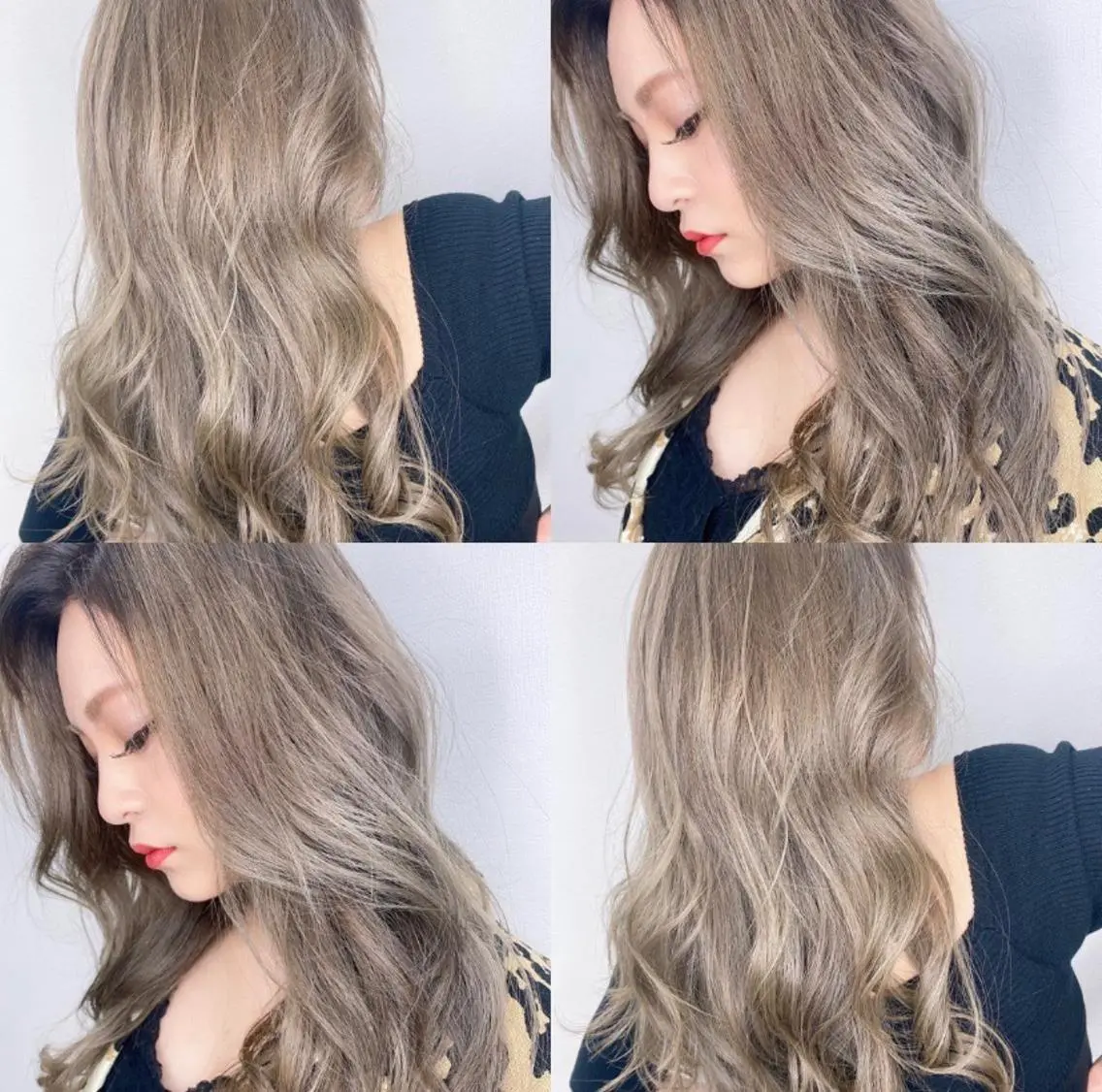 ミディアム カラー レイヤー×艶髪特化 マネージャー安藤光司のヘアスタイル
