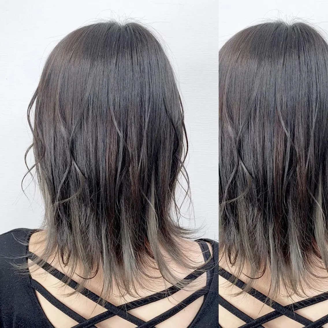 ショート カラー カット トリートメント JuNブリーチに 縮毛矯正するプロのヘアスタイル