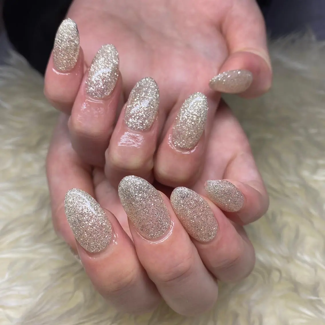 ネイル ラメ(グリッター) ハンドネイル Nail&eye Belire 新宿のネイルデザイン