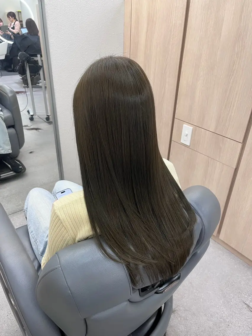 【人気No. 2✨】🫧カット＋髪質改善カラー＋うる艶トリートメント🎀の写真