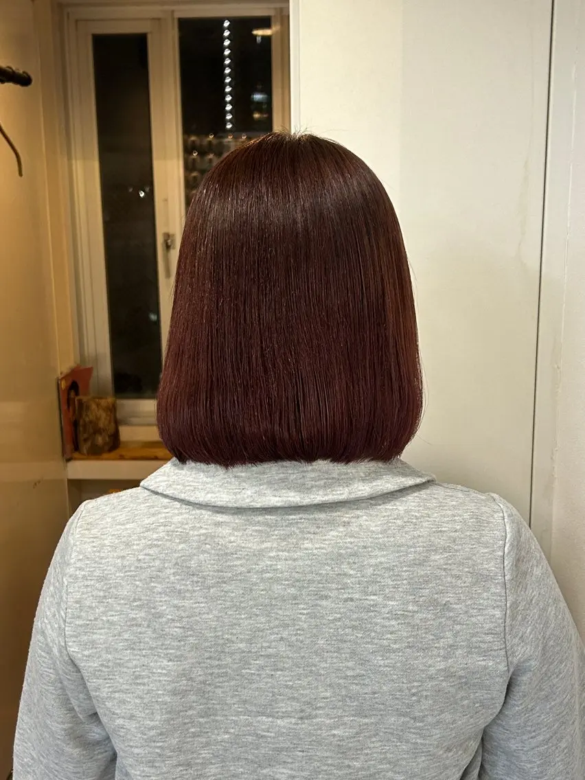 カラー ブリーチ UNBIRTHDAY ゆづみのヘアスタイル