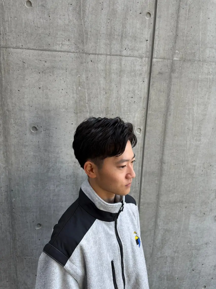 ショート メンズ 浦田 悠真のヘアスタイル
