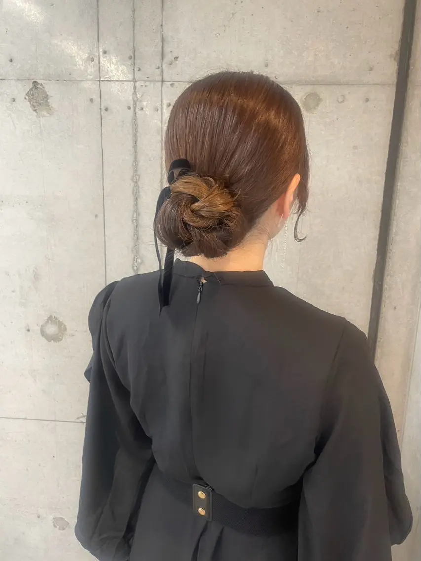 ロング ヘアアレンジ ヘアセット 美髪× ヘアセット✨Araiのヘアスタイル