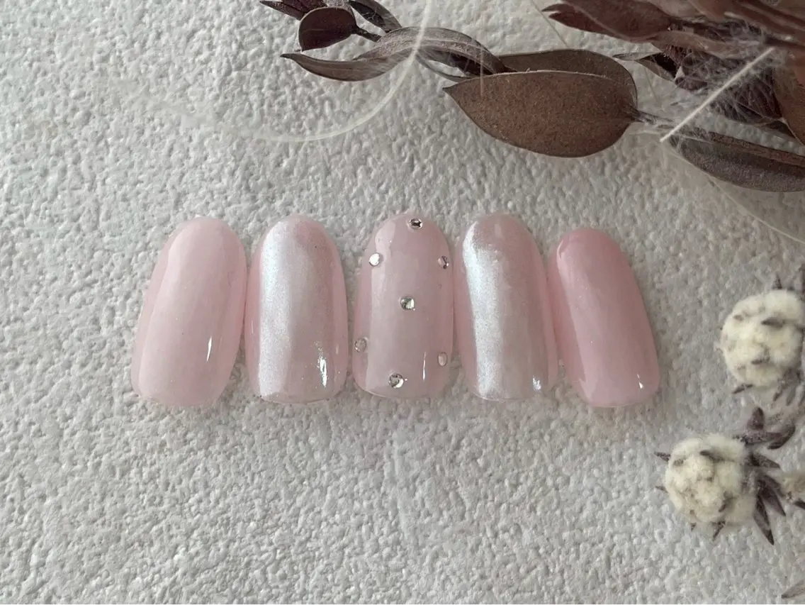 ネイル オーロラネイル 桜ネイル フラワーネイル フットネイル フレンチネイル ハンドネイル kiki nail たまプラーザのネイルデザイン