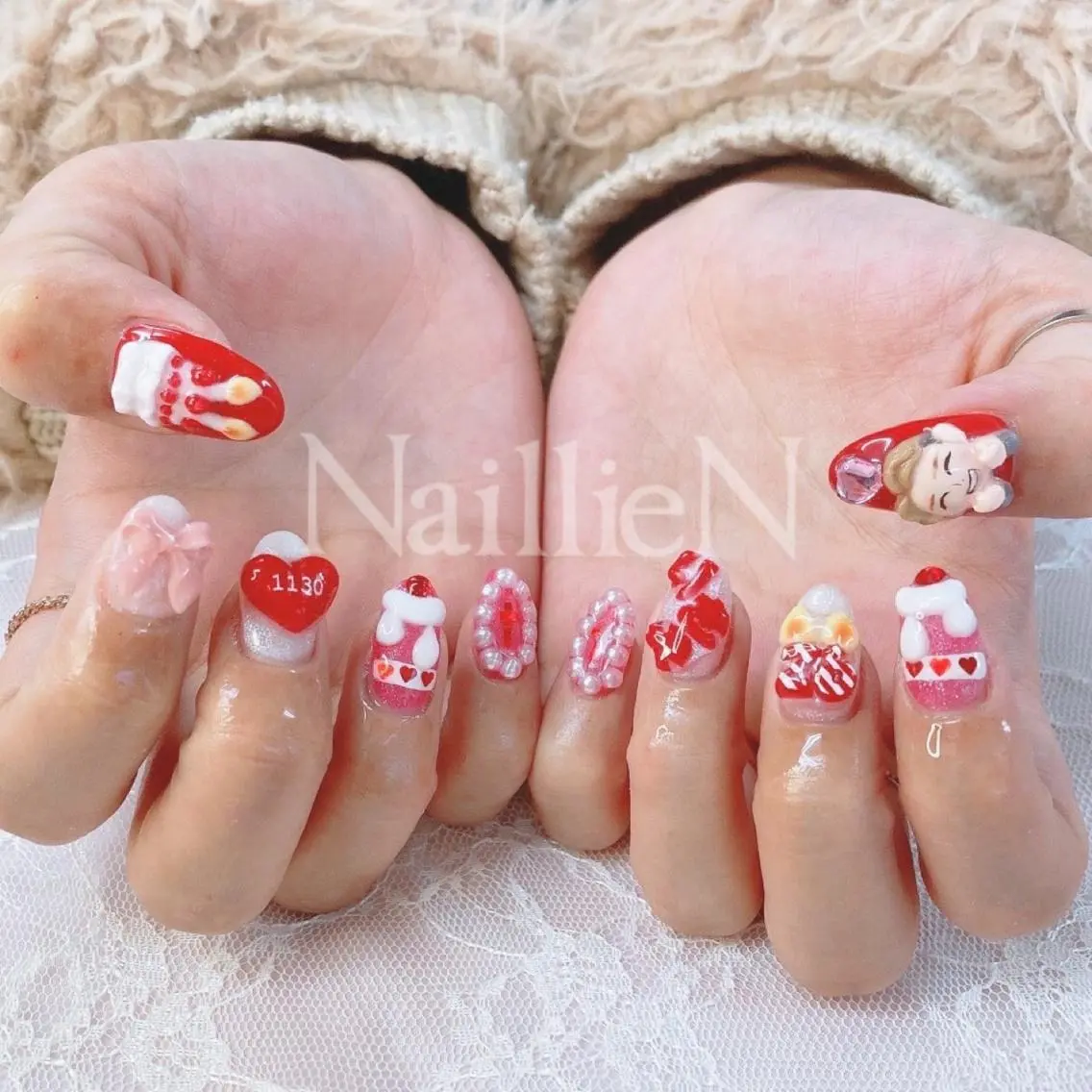 ネイル アートネイル ハンドネイル Nail lieNのネイルデザイン