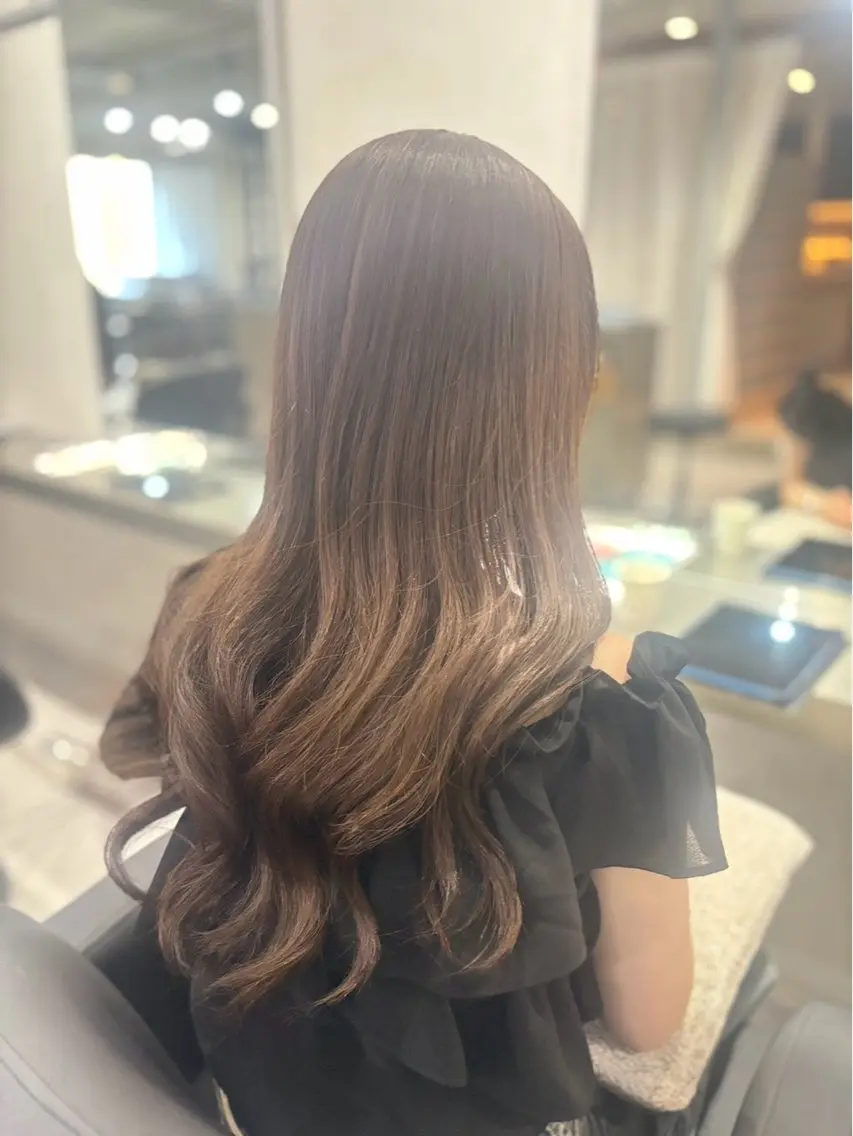 🛍️🎀ダメージ最小限!!ブリーチ無しWカラー🎀🛍️の写真