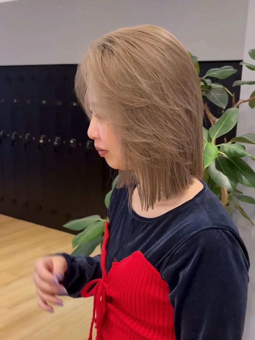 ミディアム GIEN Nu+ 中谷 翔のヘアスタイル