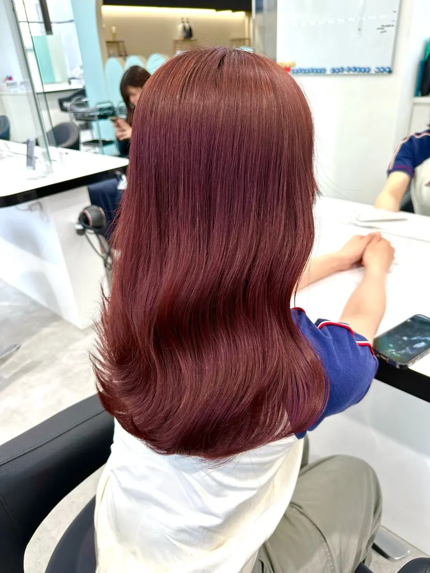 セミロング カラー 透明感・艶髪 🫧齋藤拓未🫧のヘアスタイル