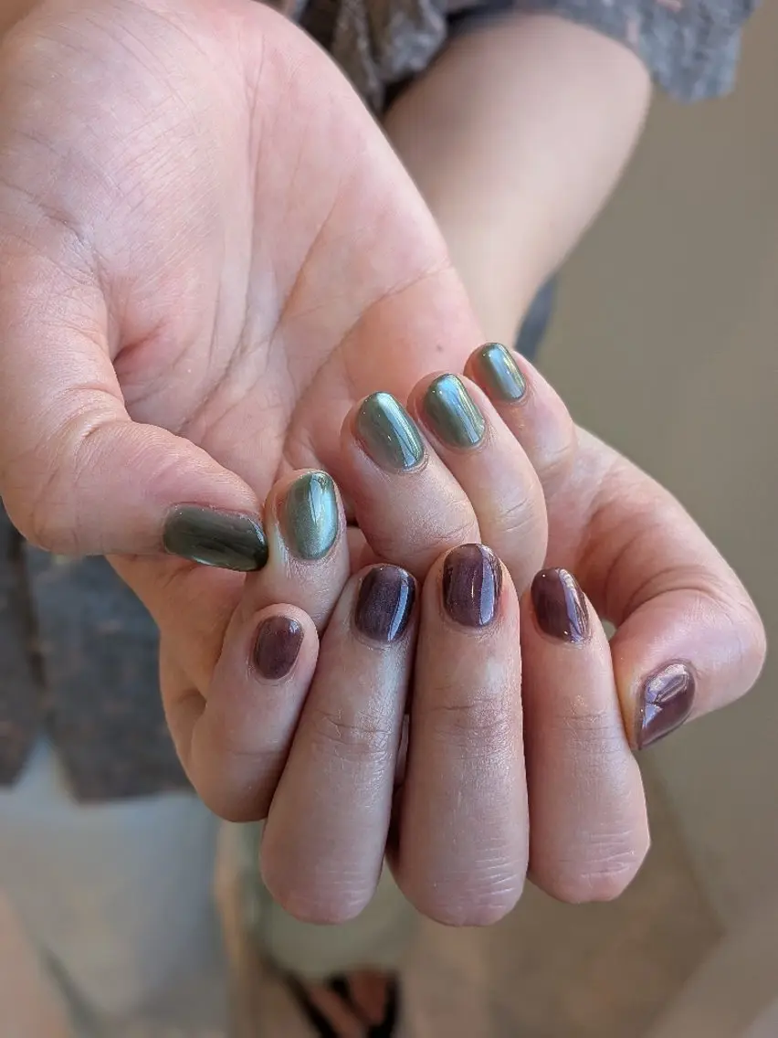 ネイル マグネットネイル miel nail mayaのネイルデザイン
