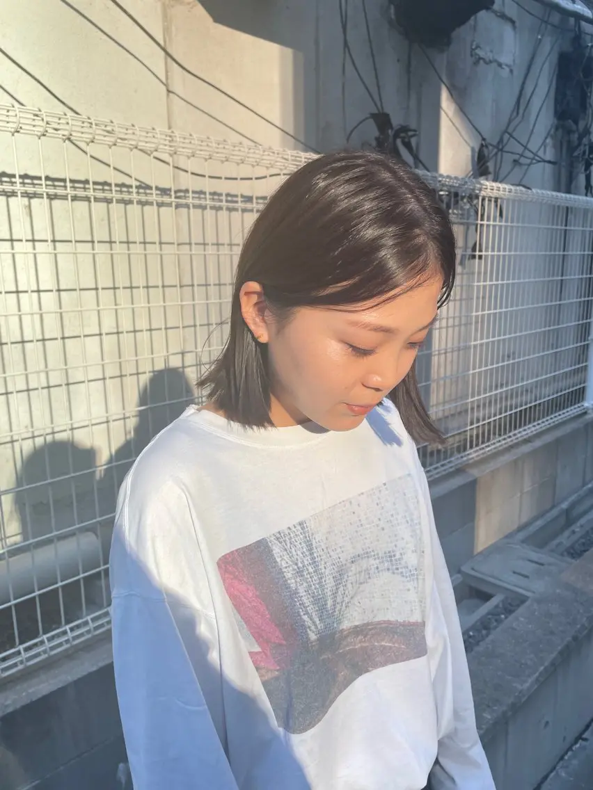 平日限定⚠︎ 似合わせカット+艶感UP透明感カラー🥣🩶の写真