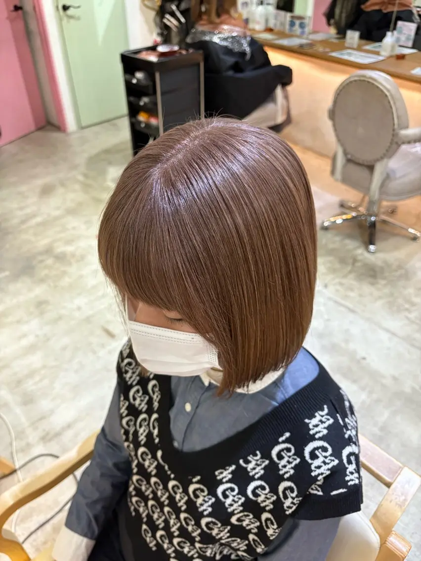 ショート カラー カット ヘアカラー RINO/似合わせ /女性専用𖧷のヘアスタイル