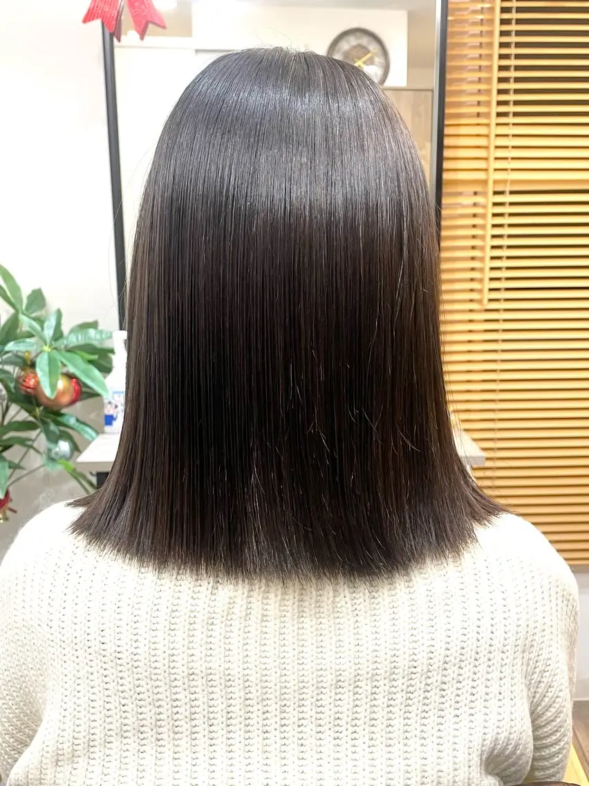 ダメージレス艶カラー＋2STEPトリートメント＋プチスパの写真