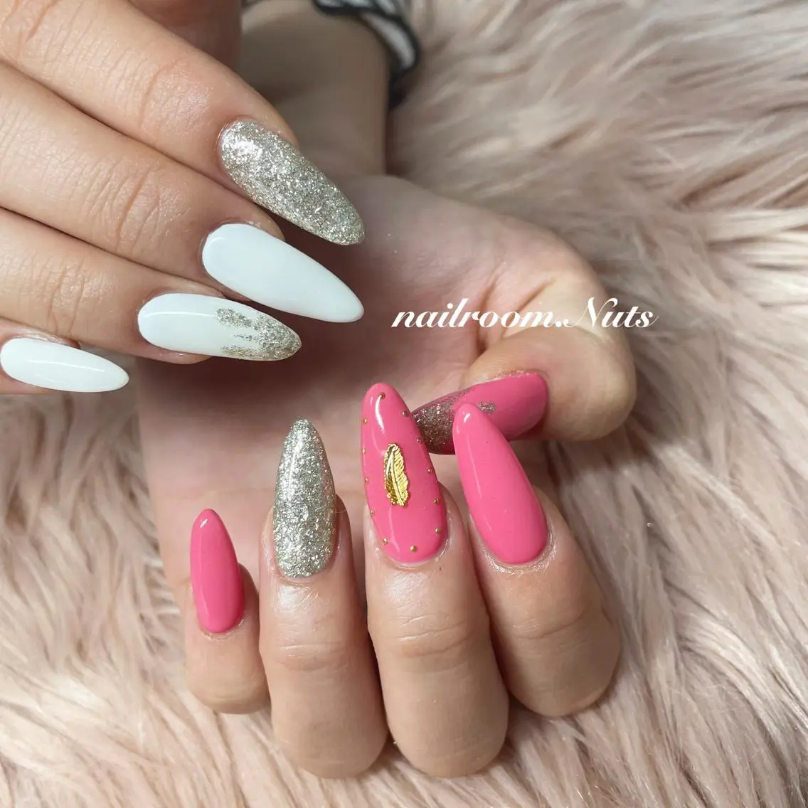 ネイル ハンドネイル nailsalon Nutsのネイルデザイン