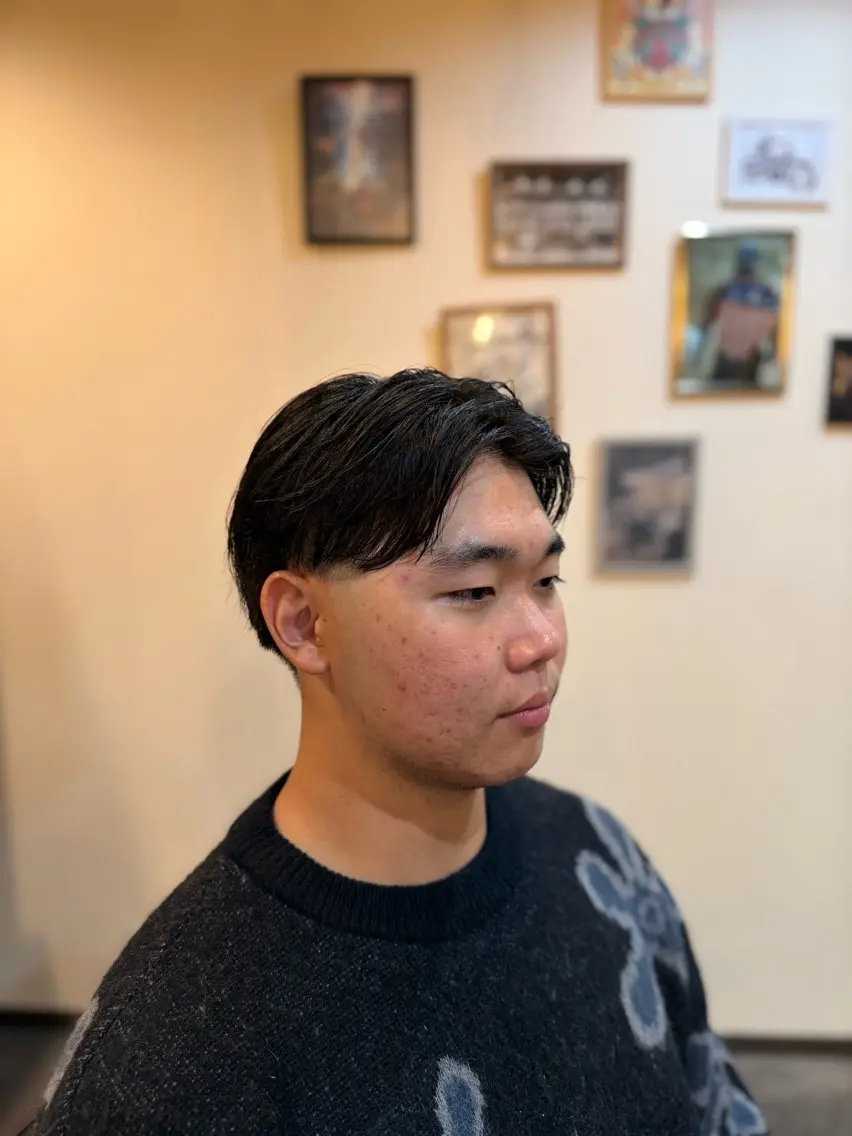 ショート メンズ カット 菅谷 成世のヘアスタイル