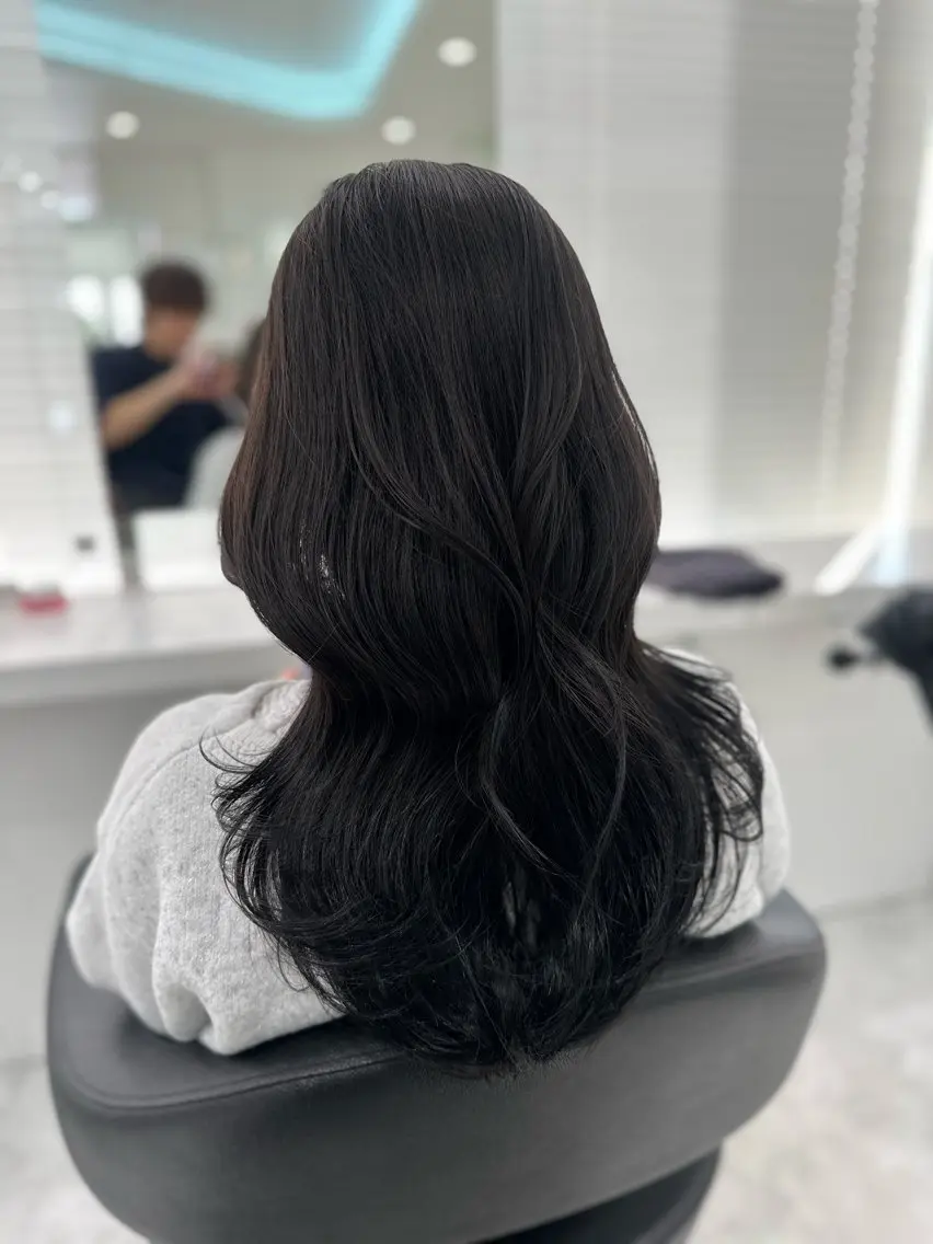 ロング カラー ケアカラー ロング 🐺韓国風メンズ特化 あさひ🐺のヘアスタイル