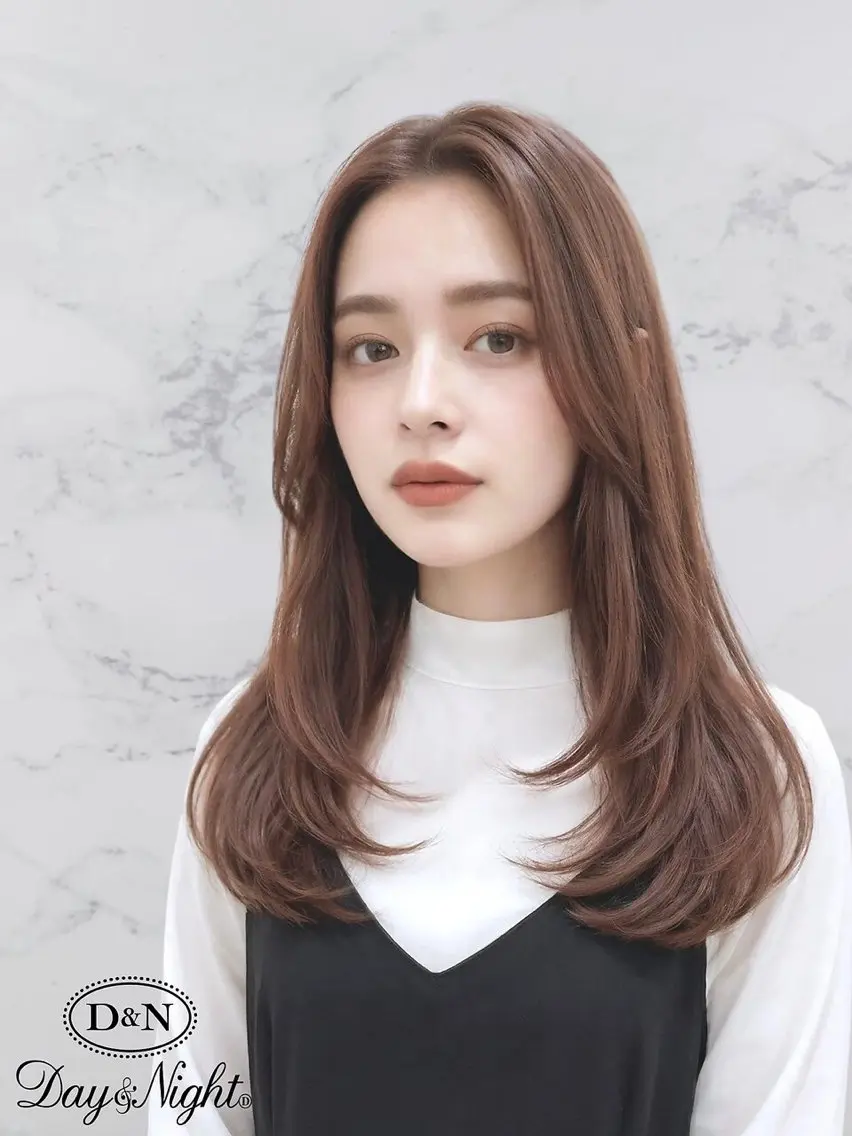 ロング カラー Day& Night光翼のヘアスタイル