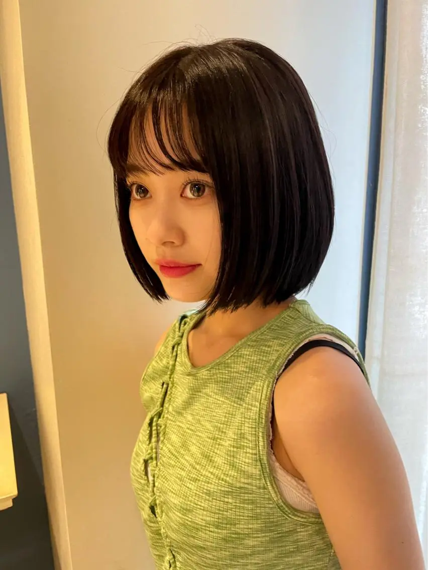 【時間限定】艶カラー＋1step トリートメント+コテ巻き無料💞ダメージレスなケアカラー◎の写真