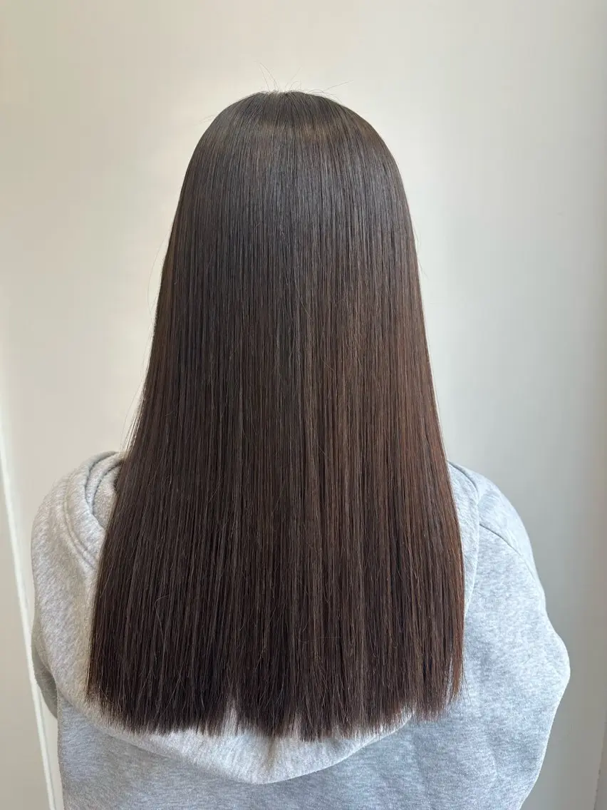 ロング パーマ 西村 奈桜のヘアスタイル