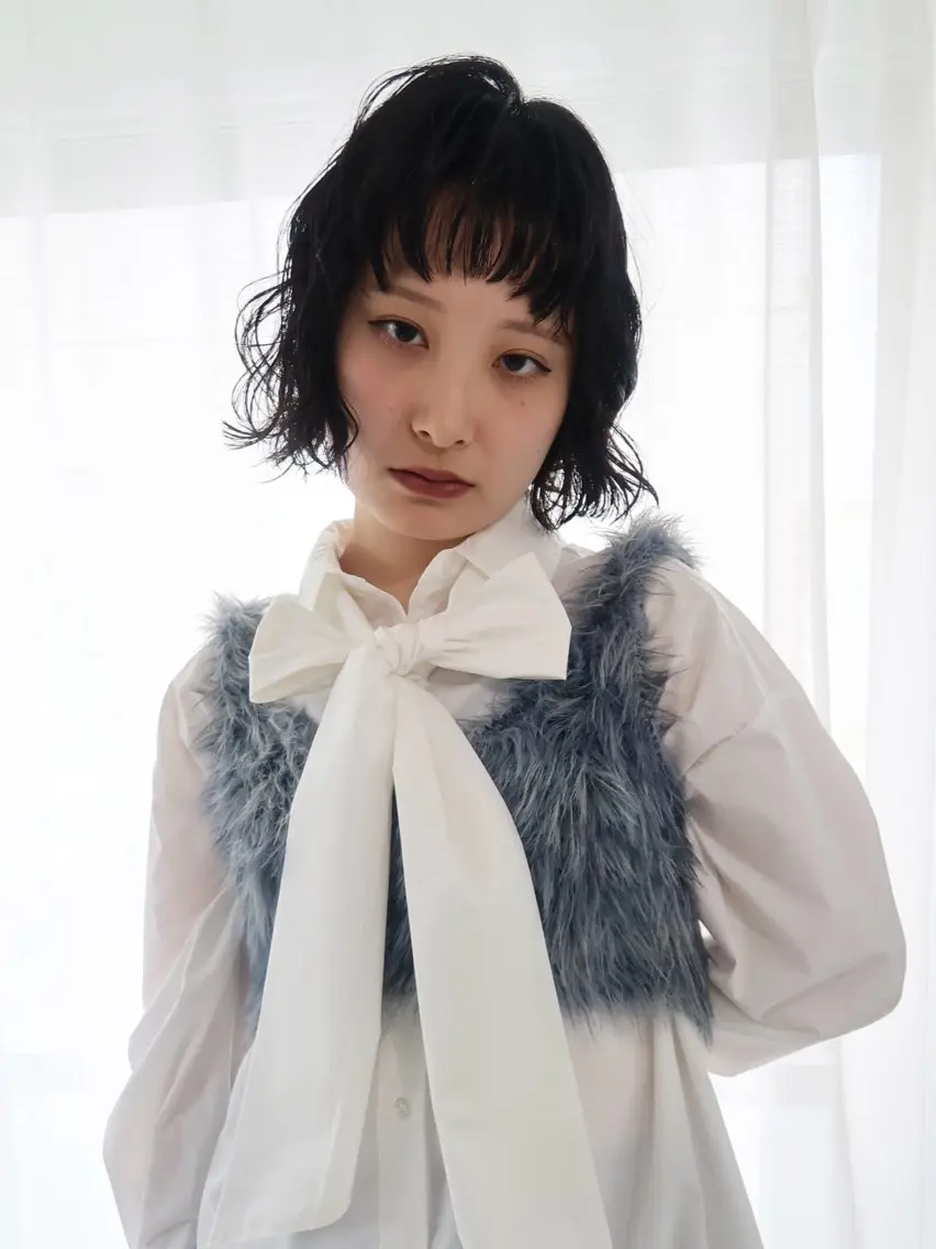 ショート パーマ ito suzuco @suc__asのヘアスタイル
