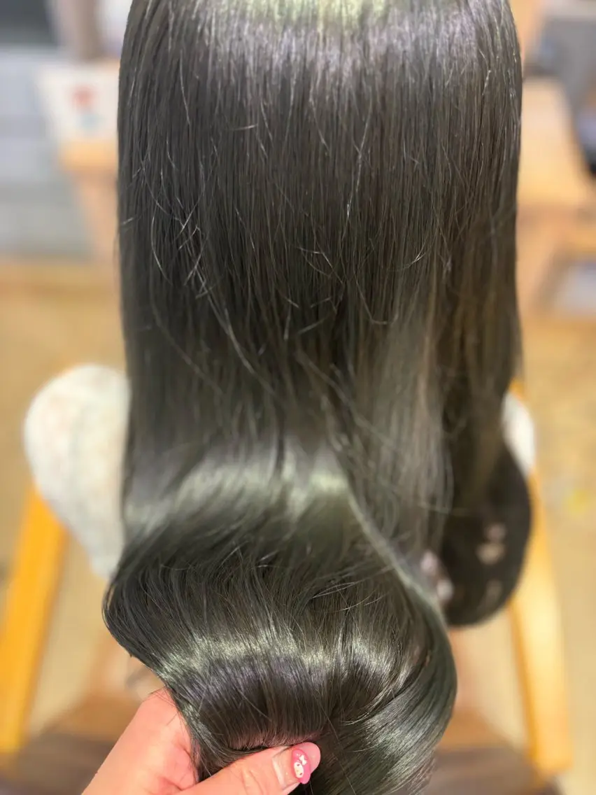 ロング カラー カット ヘアカラー ♡Eleanor大宮 aya♡のヘアスタイル