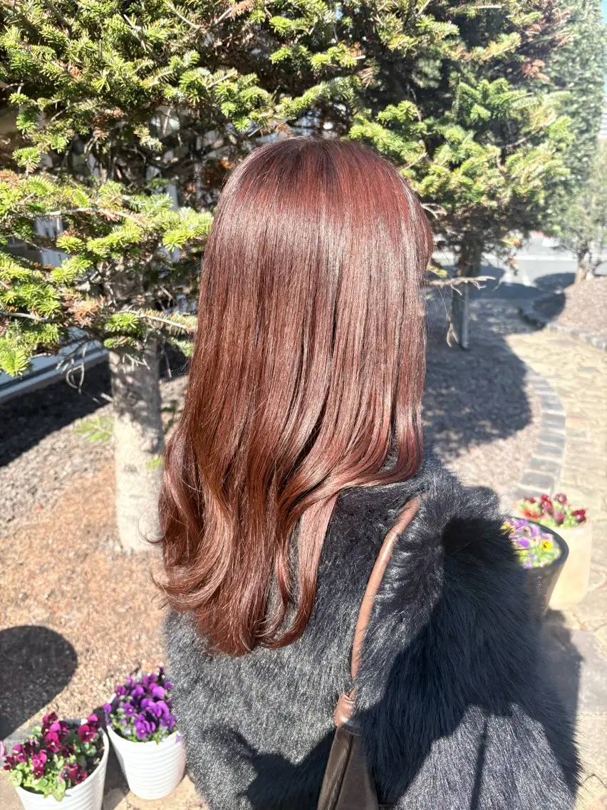ロング カラー ヘアカラー Flat /rina🧸のヘアスタイル