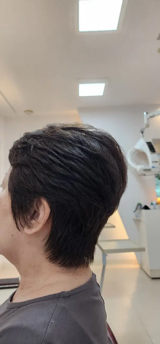 ショート カラー パーマ hairmake Juinのヘアスタイル