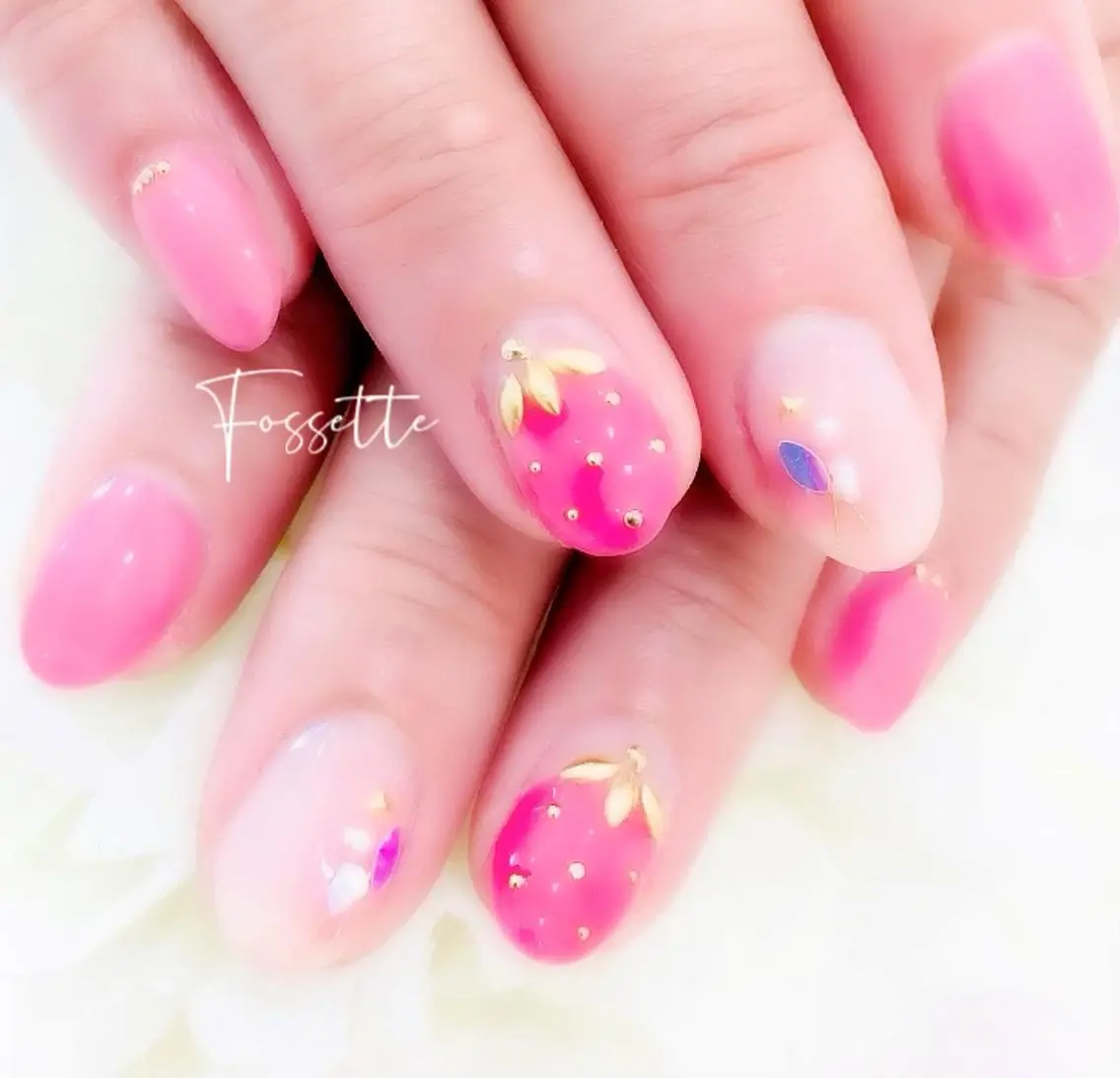 ネイル ハンドネイル nailsalon Fossetteのネイルデザイン