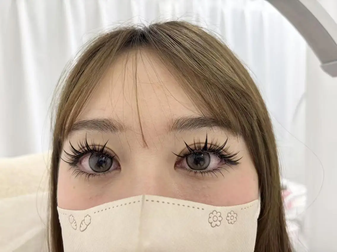 マツエク・マツパ 束感まつ毛 韓国風マツエク 下まつげエクステ ワンホンマツエク はる🎀ネイル& アイラッシュ🐈⬛のマツエク・マツパデザイン