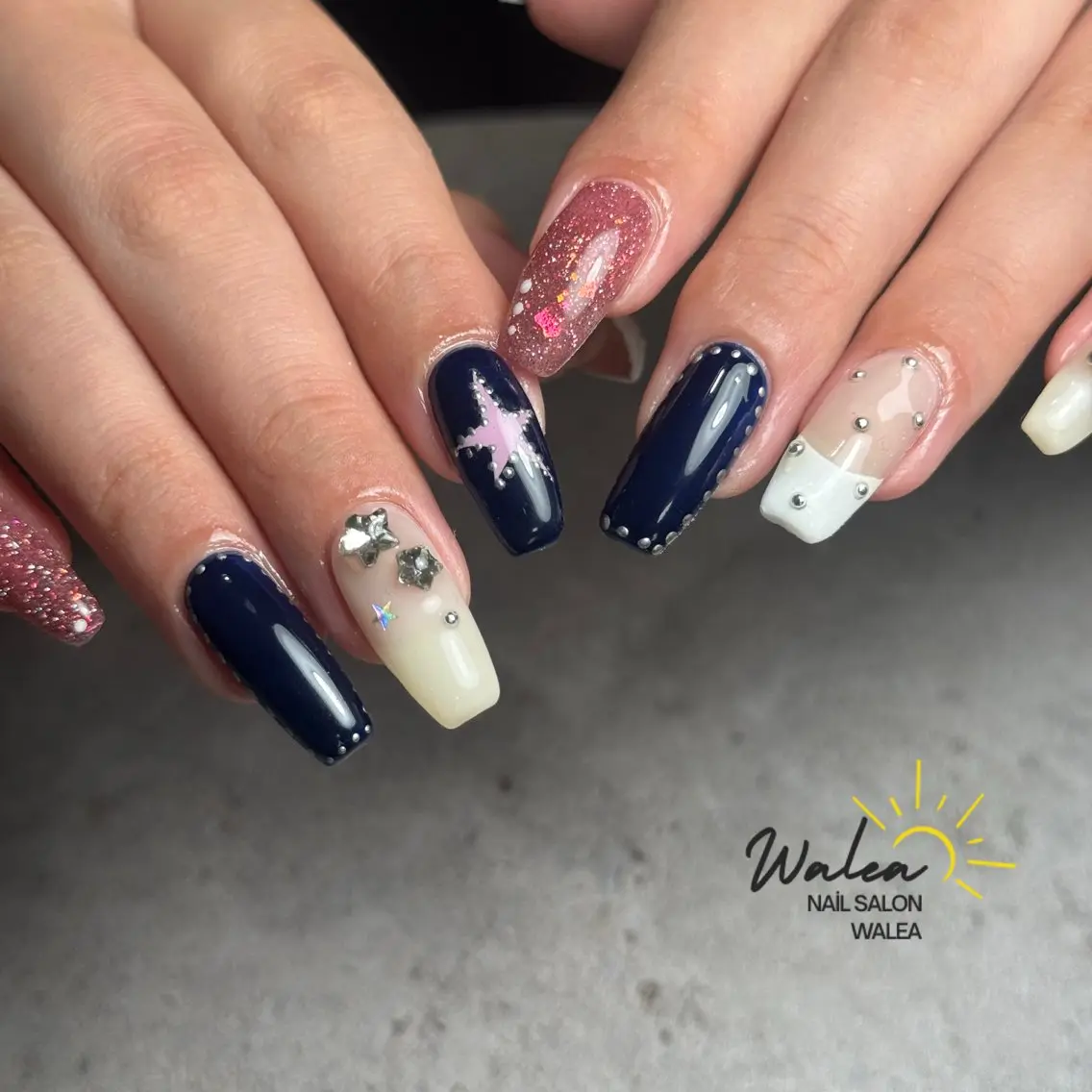 ネイル ハンドネイル nail salon waleaのネイルデザイン