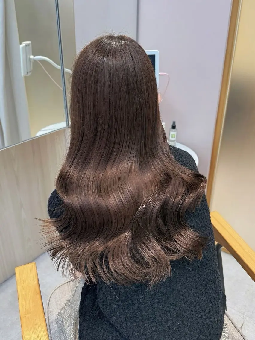 ロング ヘアカラー ユウカ │ 艶髪 color🍀︎のヘアスタイル