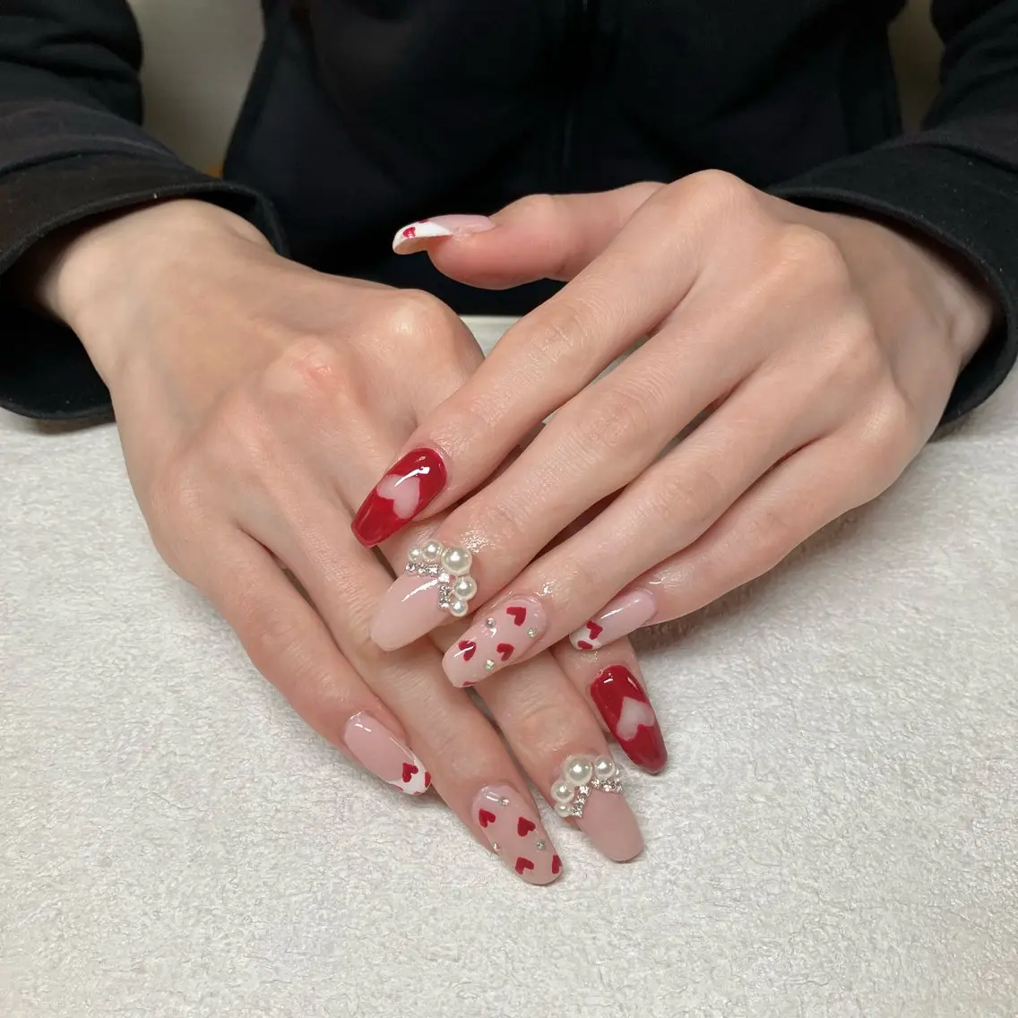 ネイル アートネイル 持ち込み EMUR水口店 nail  Akiのネイルデザイン
