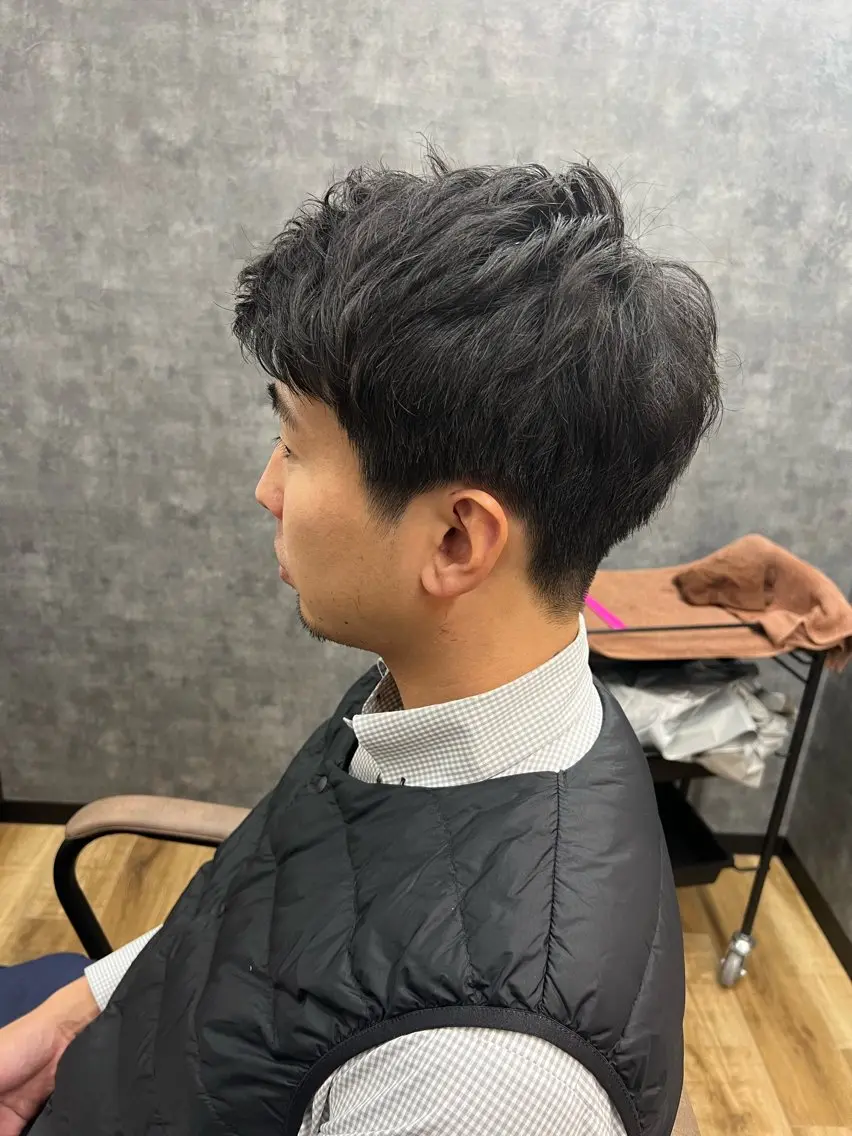 メンズ 登 愛のヘアスタイル