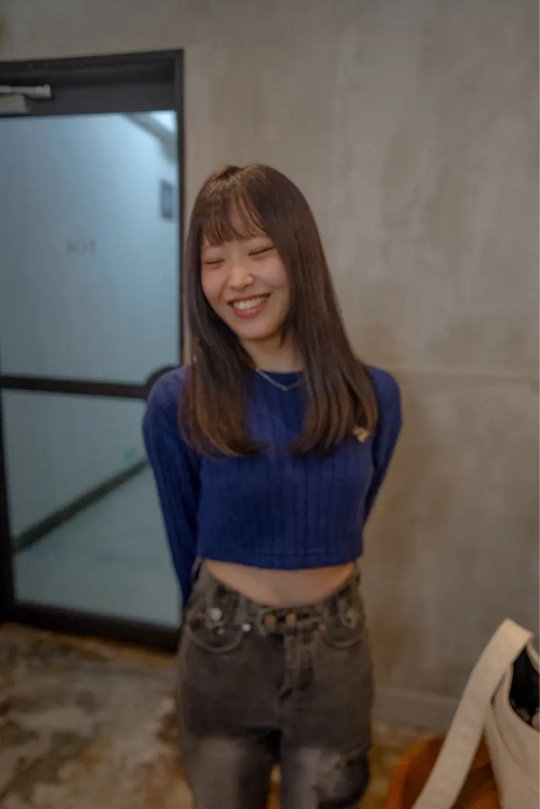 セミロング カラー ヘアカラー K ojiのヘアスタイル
