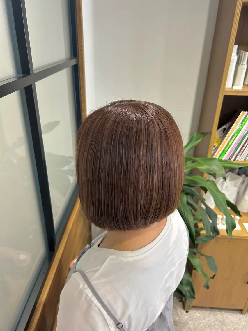 ショート カット やなぎさわ はるなのヘアスタイル