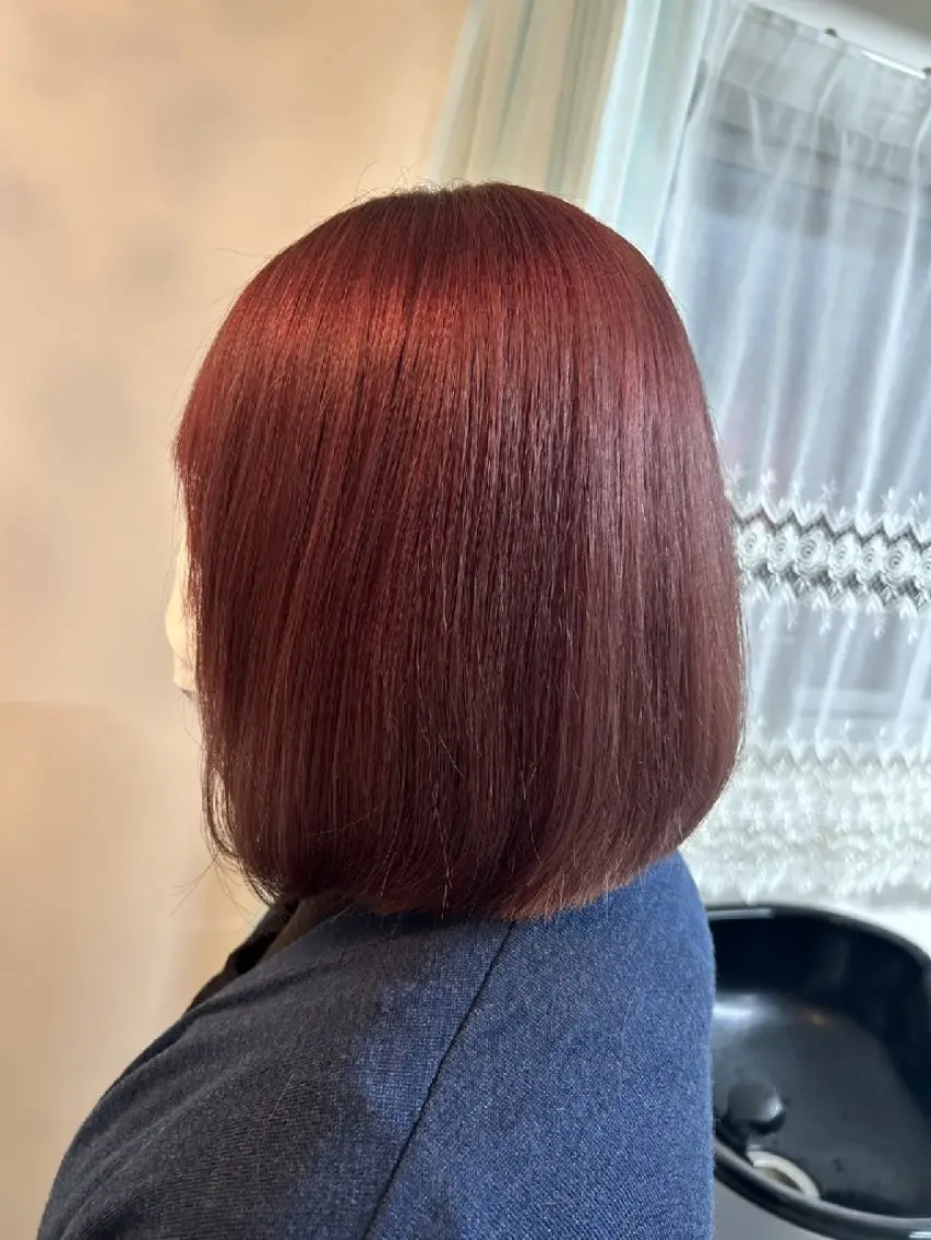 ミディアム nao 艶カラー・髪質改善のヘアスタイル