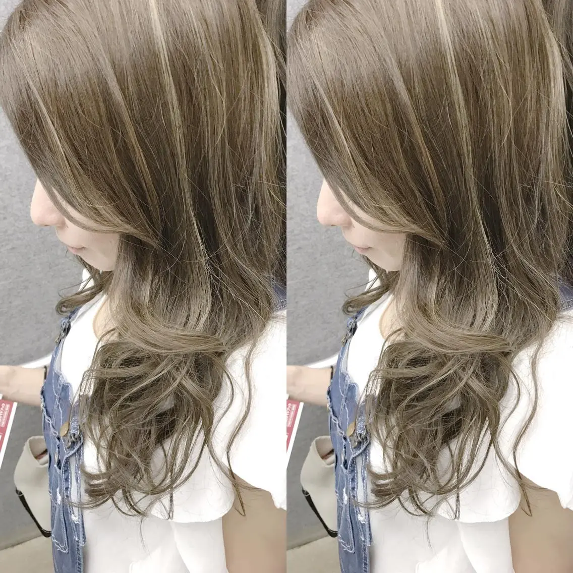 ロング 外国人風カラー ハイライト hairstudio NOAのヘアスタイル