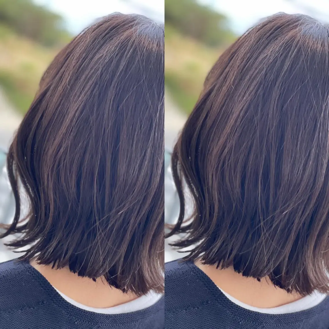 ミディアム カラー Snaly カラー特化ページのヘアスタイル