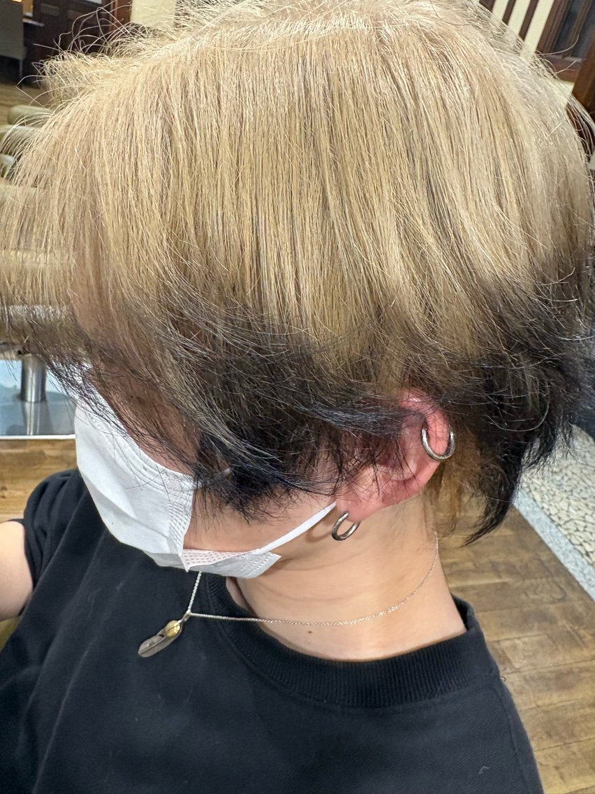 カラー メンズ 中井 葵👀のヘアスタイル