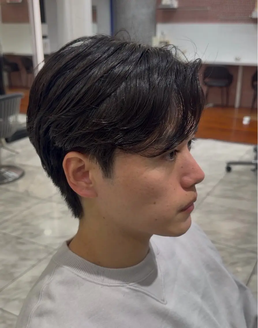 ショート メンズ カルマパーマ メンズパーマ 💈メンズ特化💈 メンズパーマrenのヘアスタイル