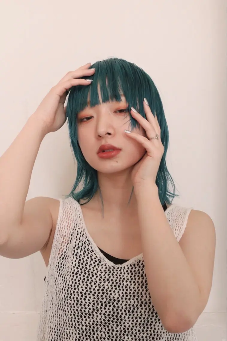 ミディアム カラー ooitヨシダ ミナミのヘアスタイル