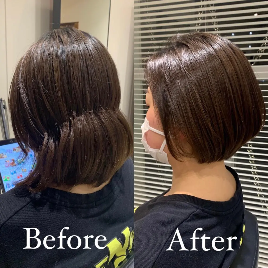 ショート 🤍顔まわりカット/ ボブ/SHIMADAのヘアスタイル