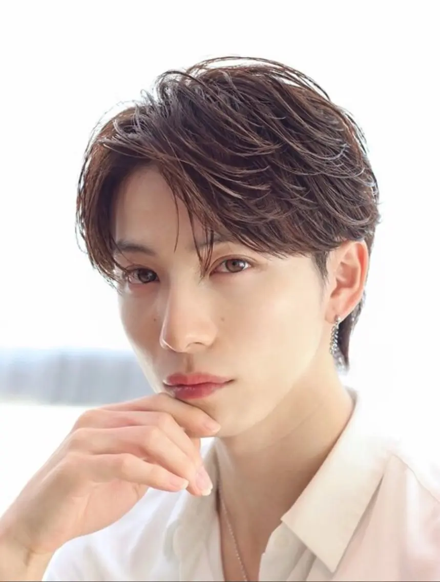 カラー ヘアカラー 吉野 幹雄のヘアスタイル