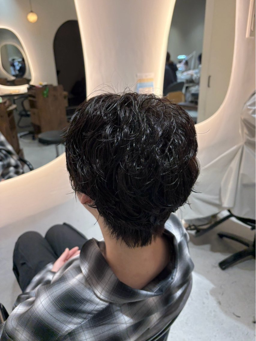 ショート パーマ 🍒みしろ ほたる🍒のヘアスタイル