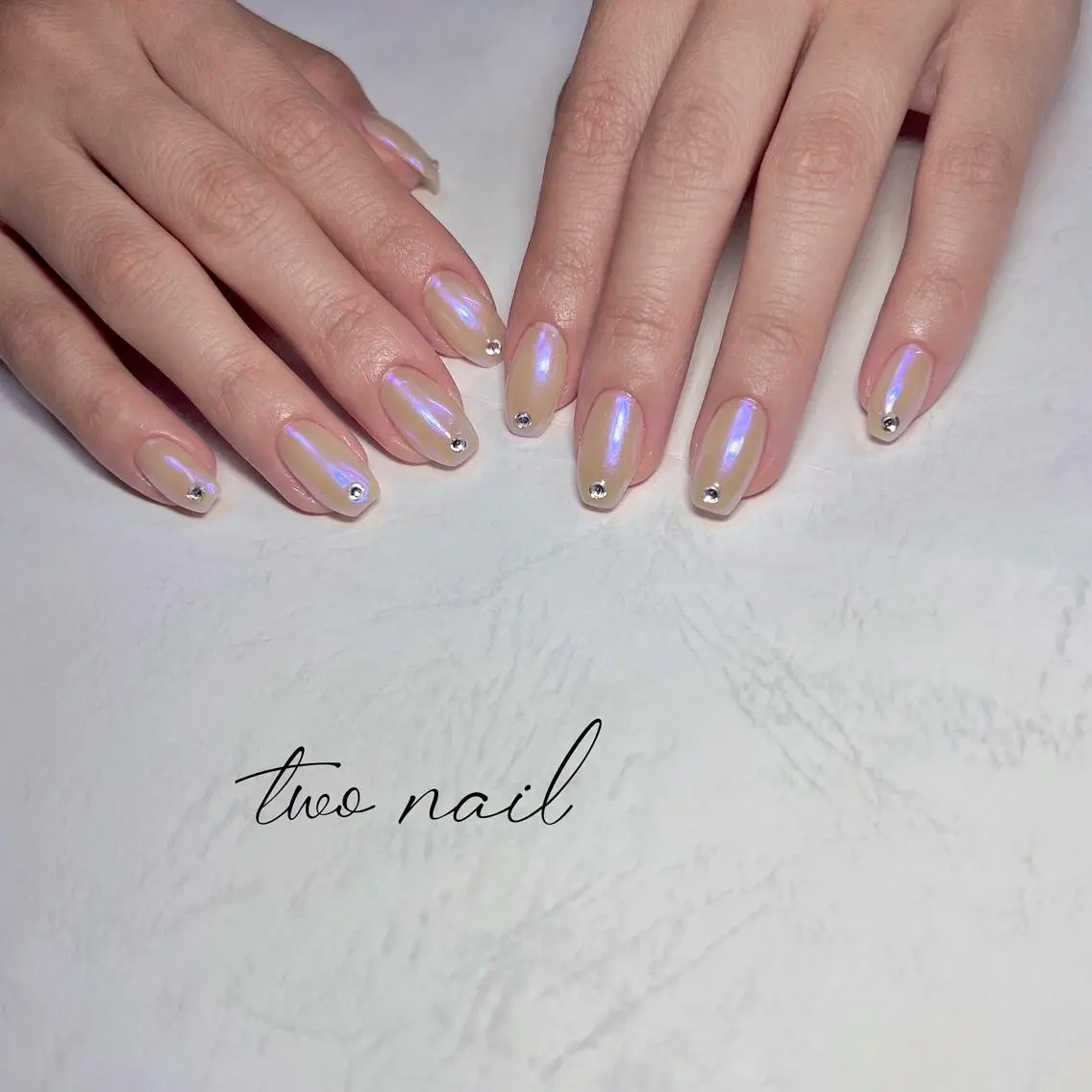 ネイル アートネイル オーロラネイル フットネイル ハート ニュアンスネイル ハンドネイル two nailのネイルデザイン